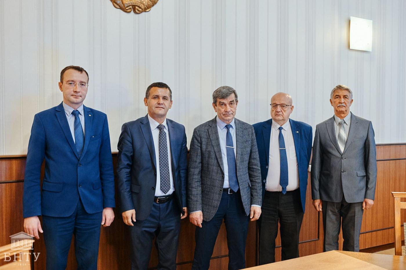 Встреча ректора Таджикского технического университета с работниками БНТУ